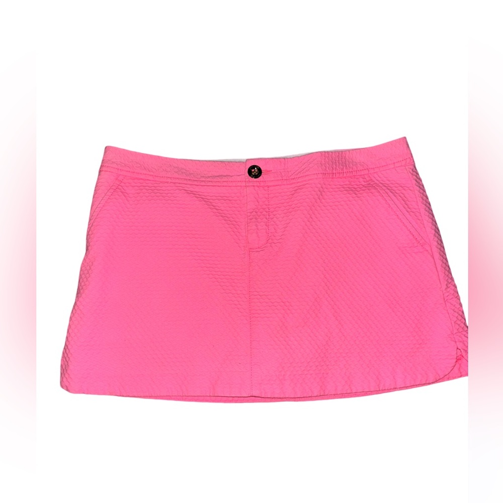 Lilly Pulitzer neon pink skort